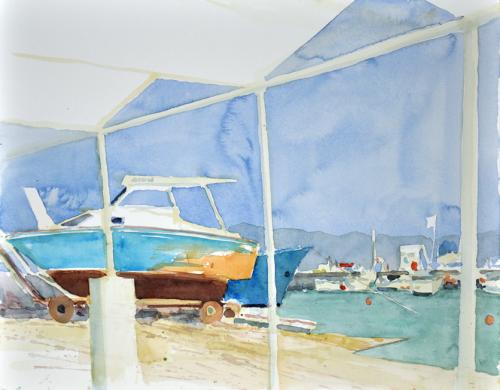 Petriti II, Aquarell, 2010