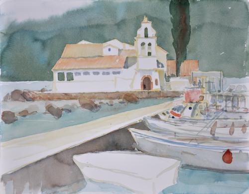 Vlacherna I, Aquarell, 2010